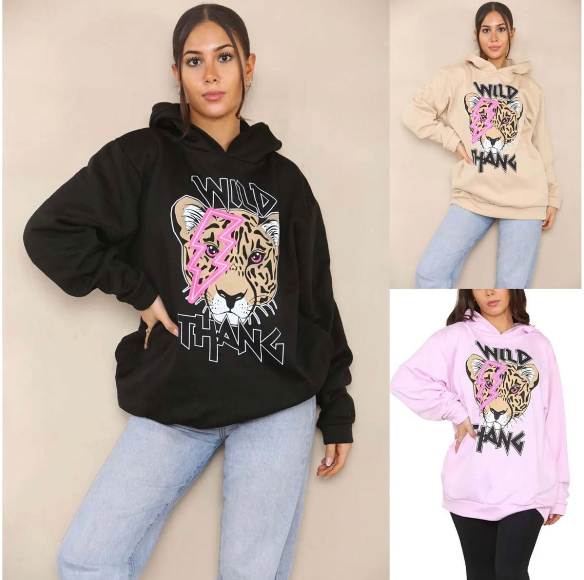 Wild Thang Hooded Jumper