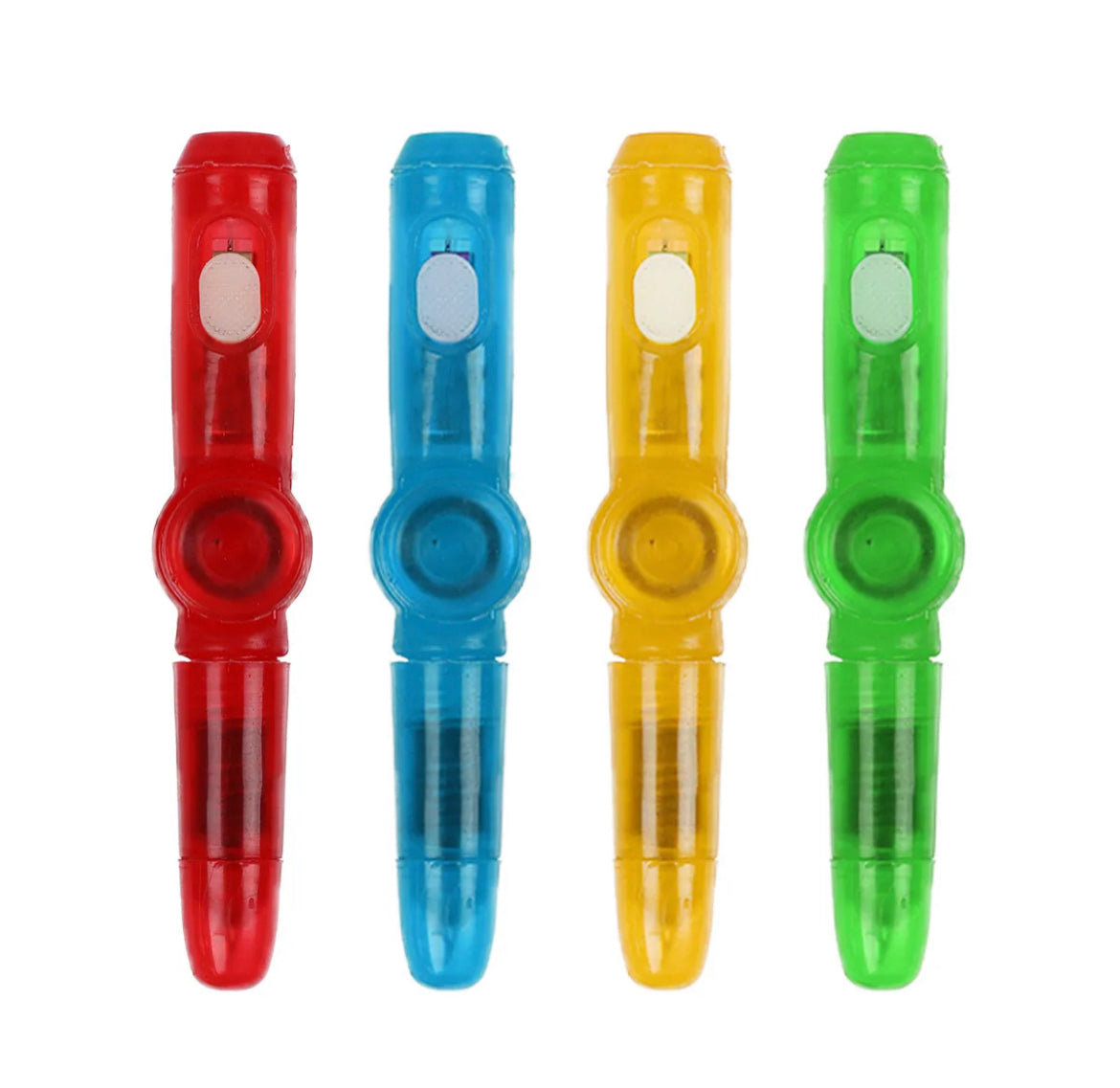 4 Light Up Fidget Spinner Pens