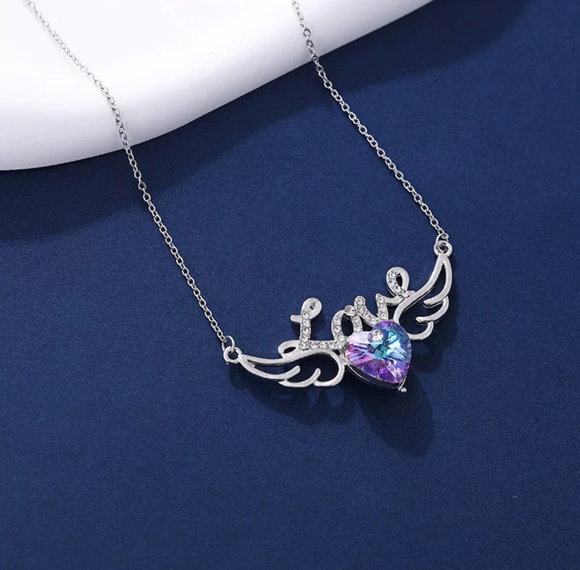 Angel Wing Love Necklace