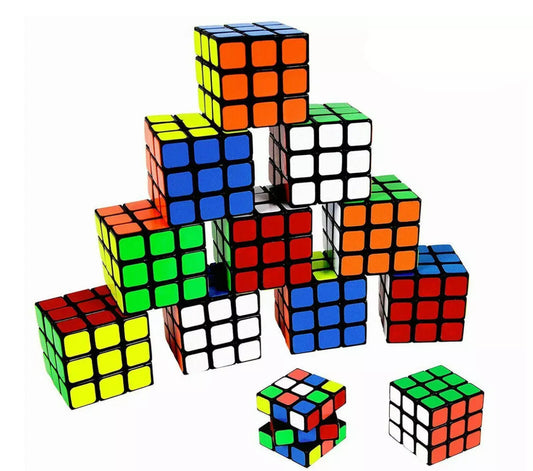 Set Of 12 Puzzle Cubes