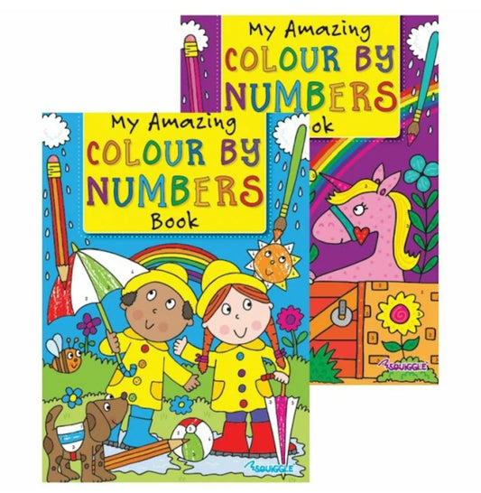 Children’s Colour By Number Book