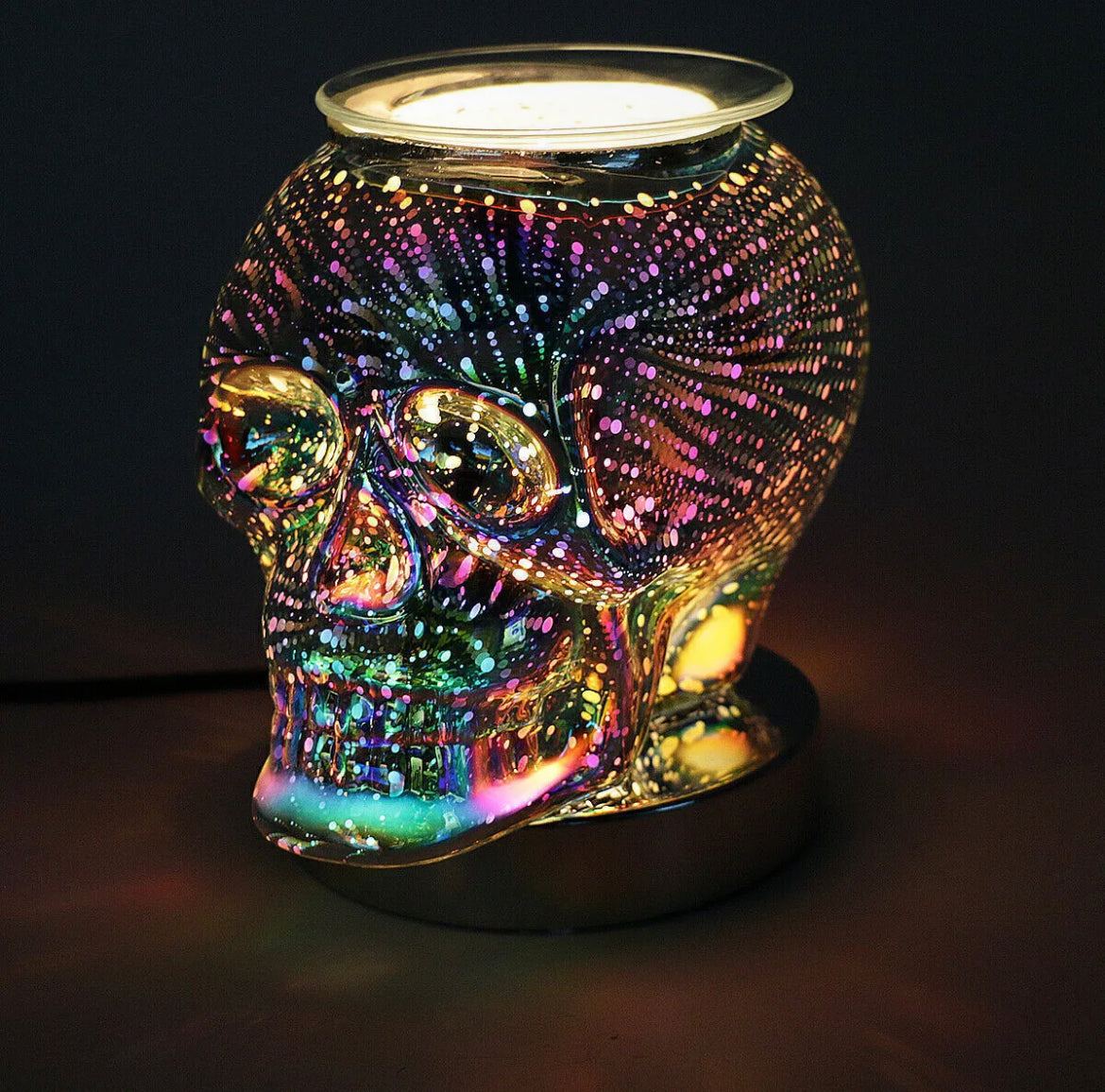 Firework Skull Aroma Lamp