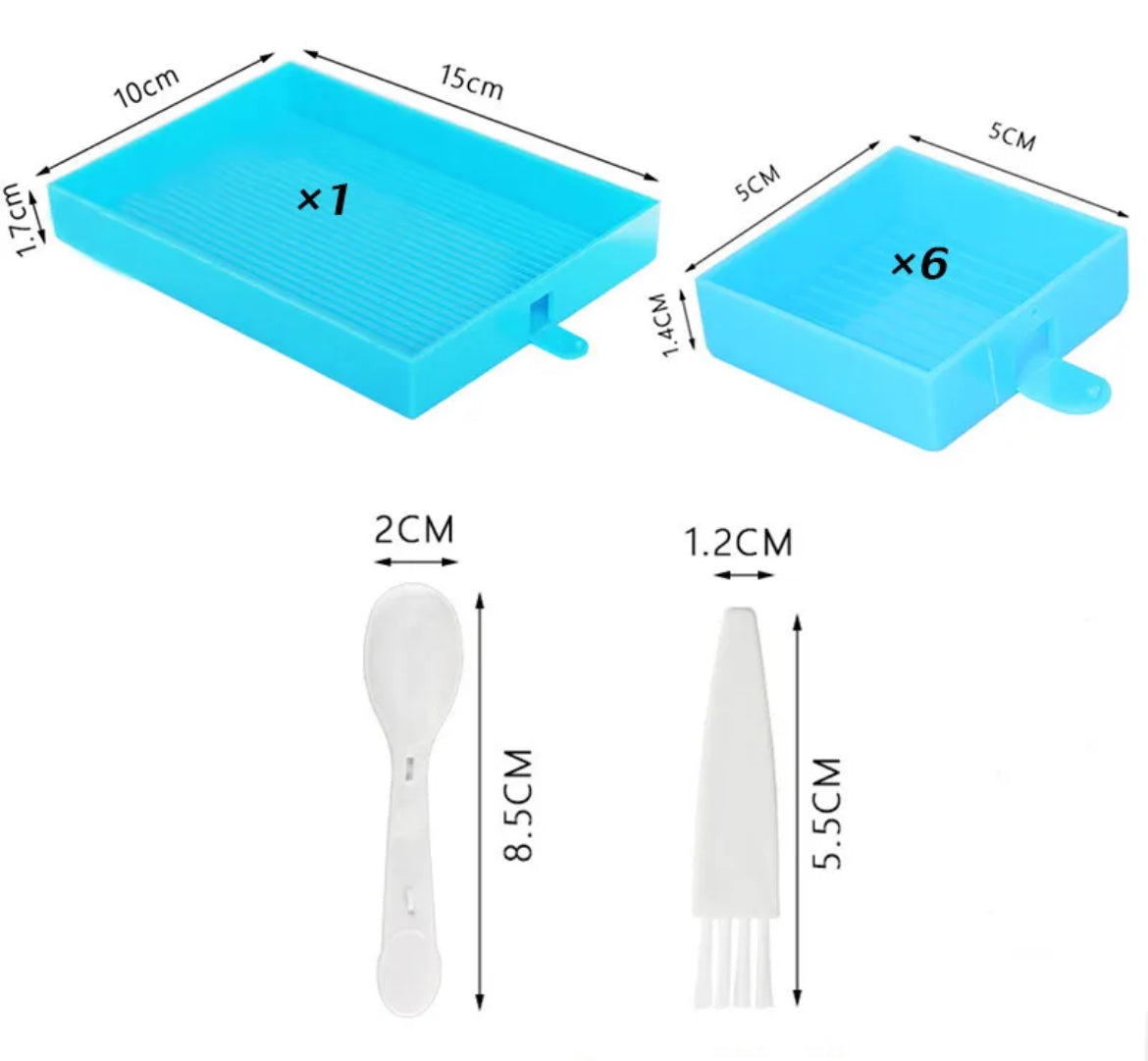 Diamond Painting Tray Set