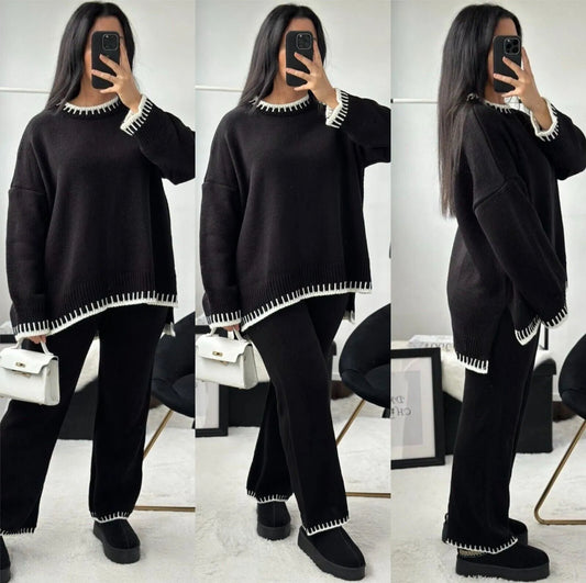 Knitted Co-Ord Loungewear Set