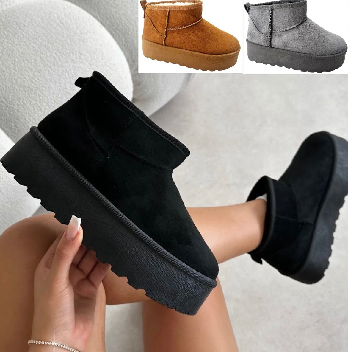 Women’s Chunky Sole Ankle Boots