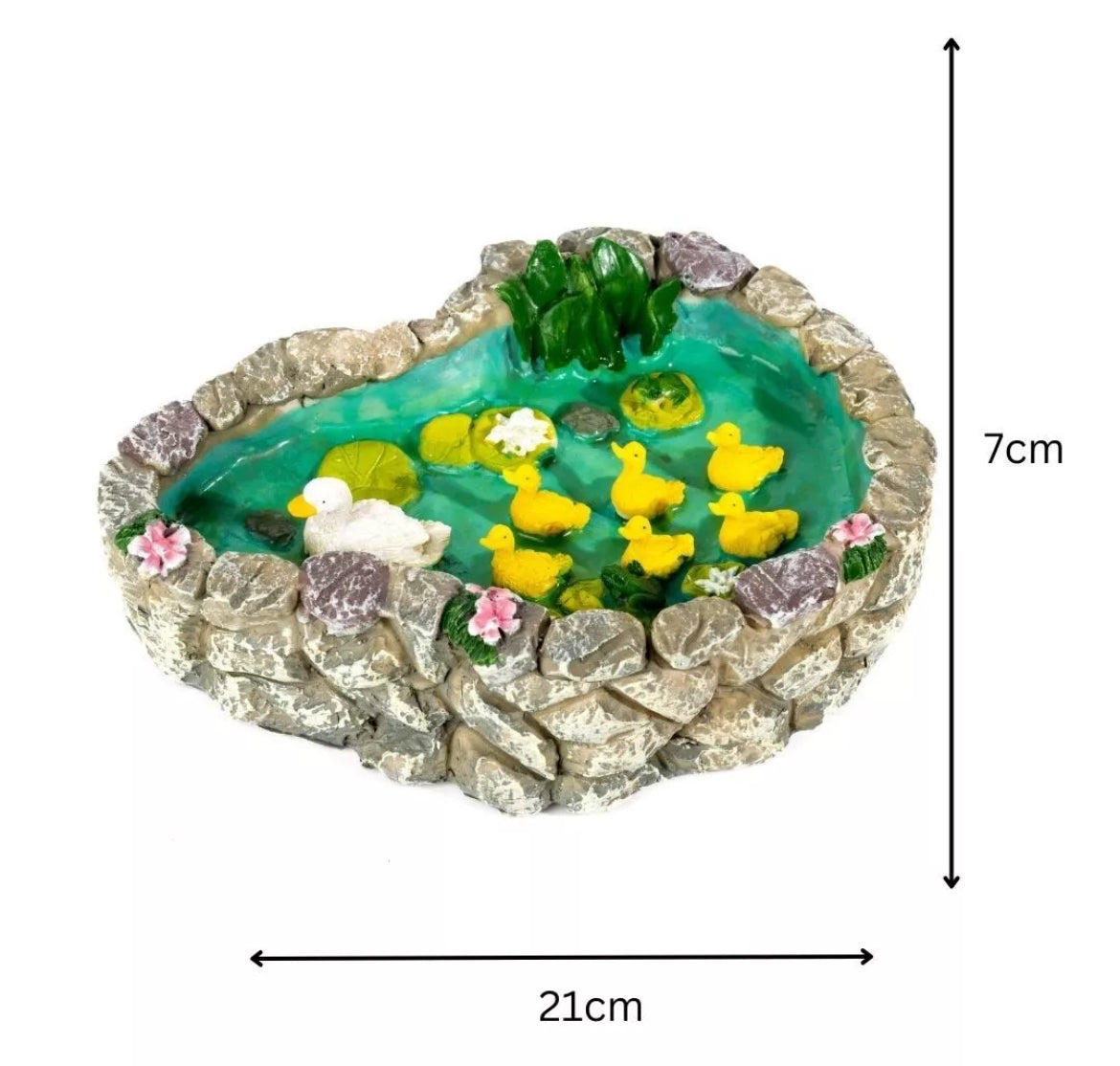 Solar Duck Pond Ornament