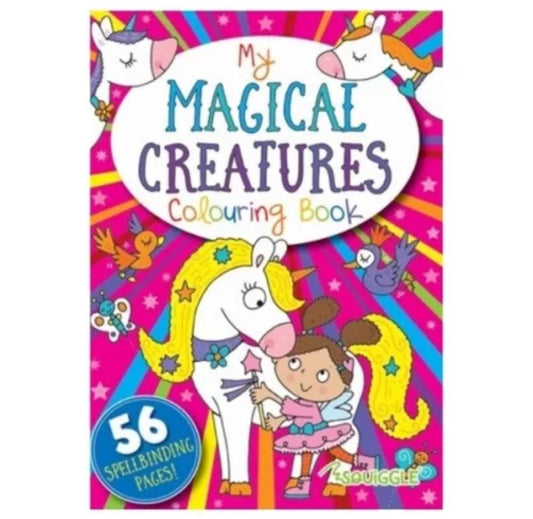 Magical Creatures Colouring Book