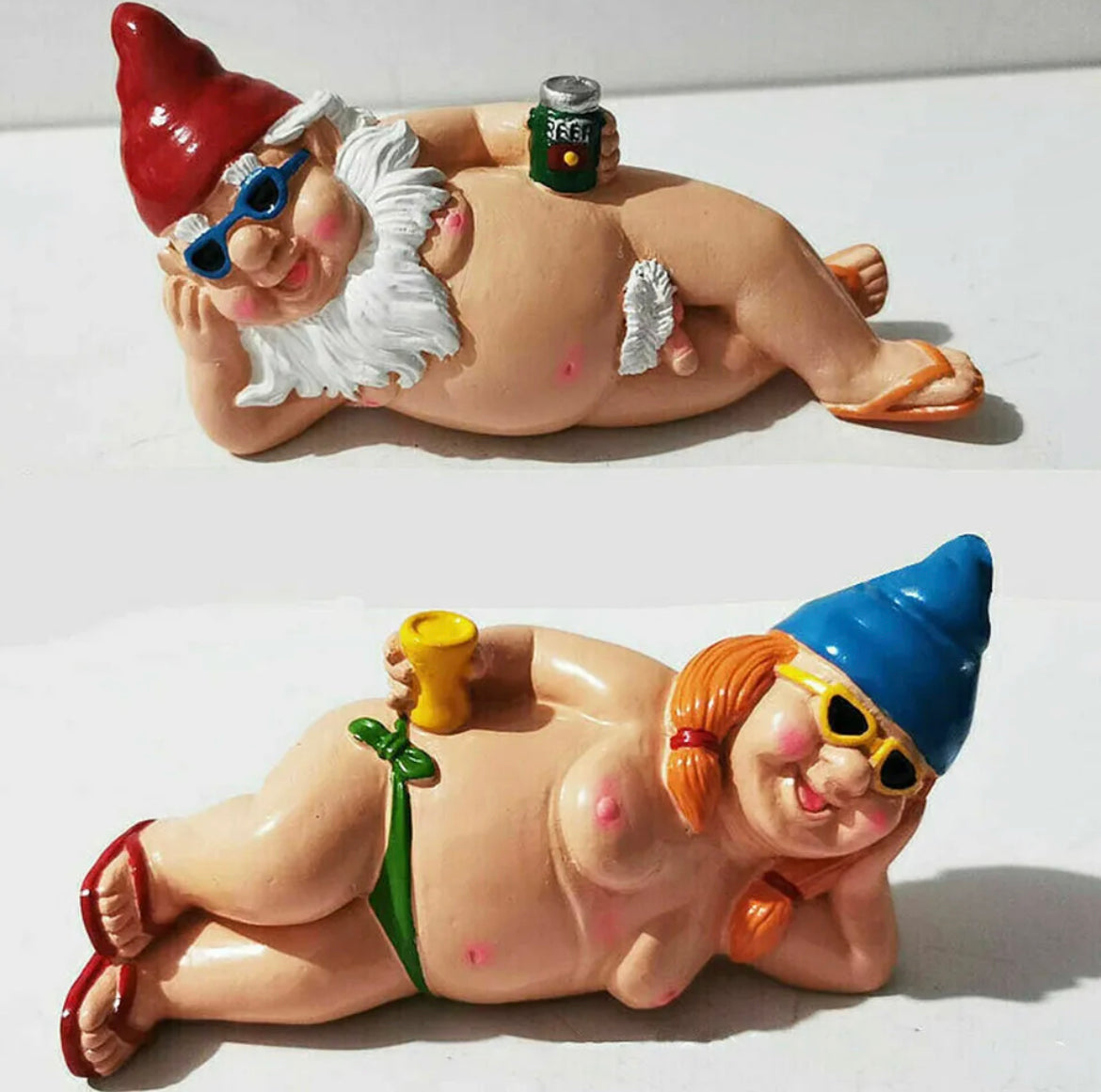 Laying Down Naughty Gnomes