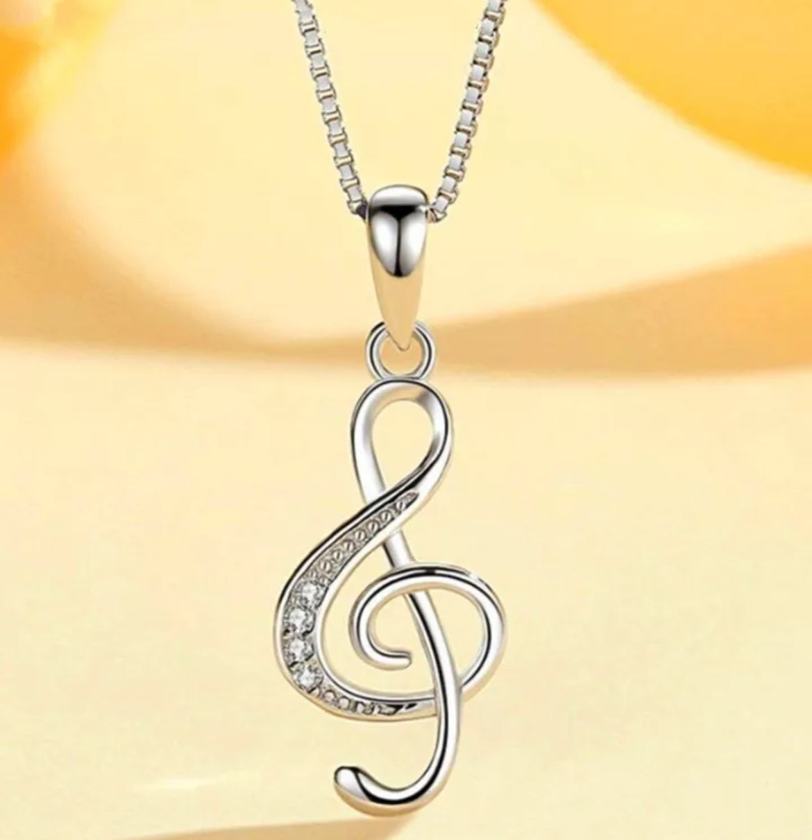 Music Note Necklace