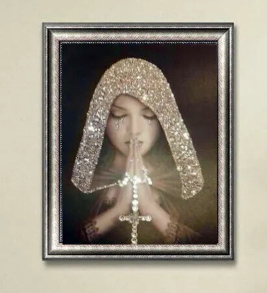 Prayer Girl Diamond Painting