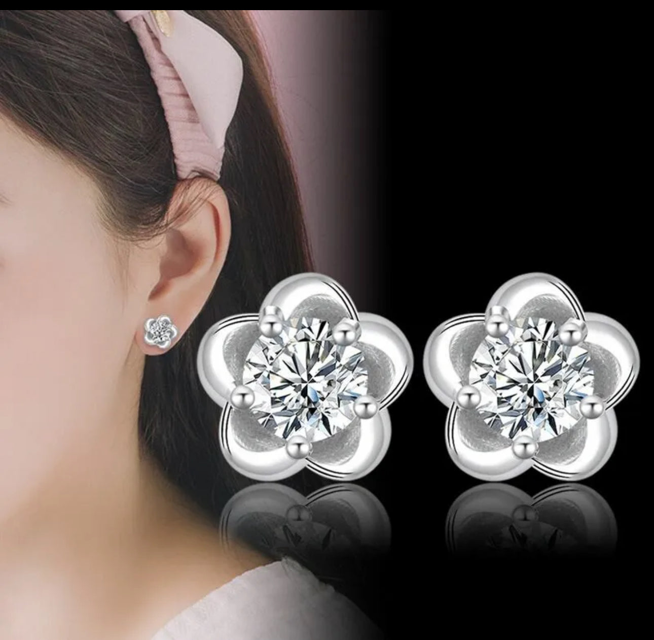 Flower Stud Earrings