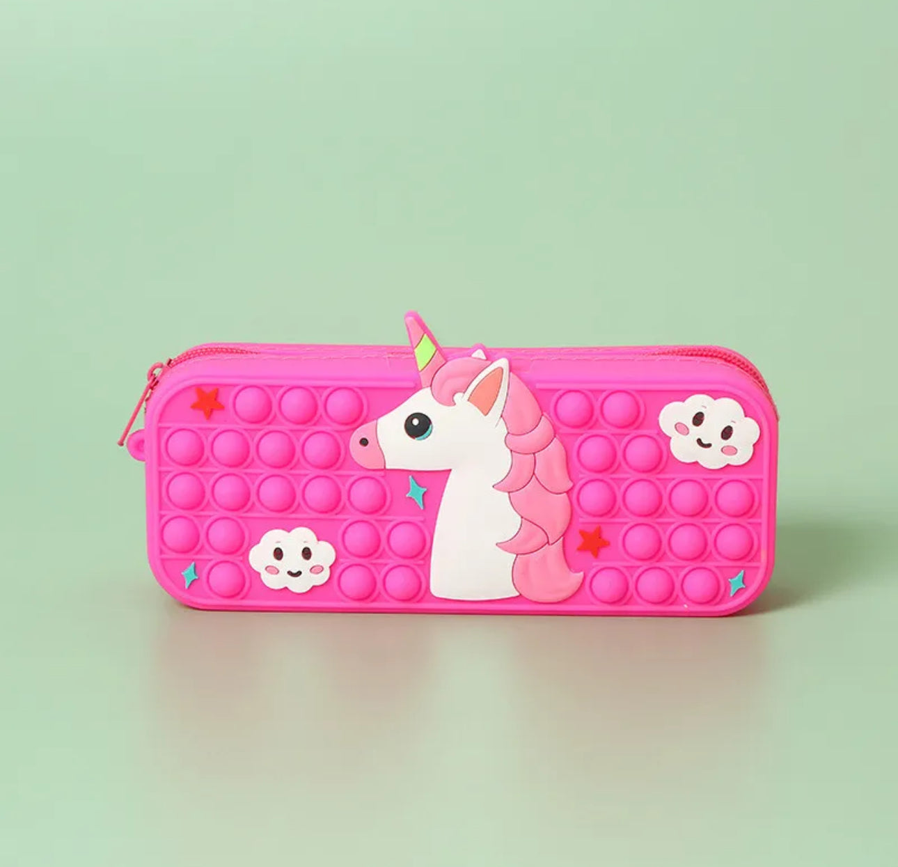 Unicorn Fidget Pop Pencil Case