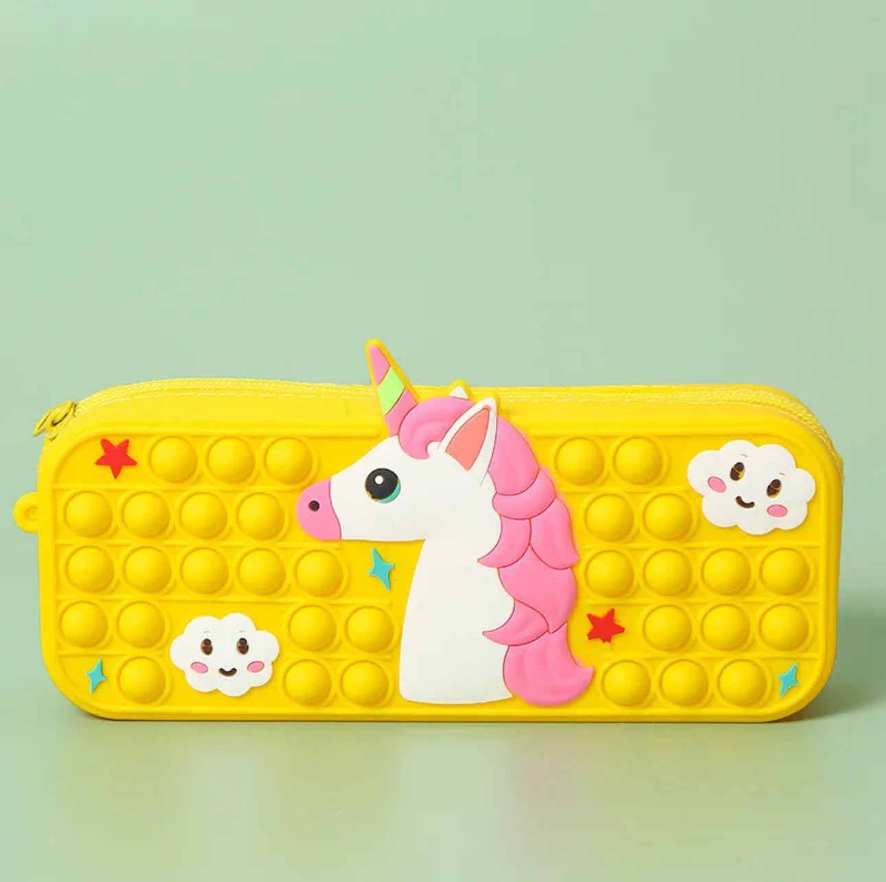 Unicorn Fidget Pop Pencil Case