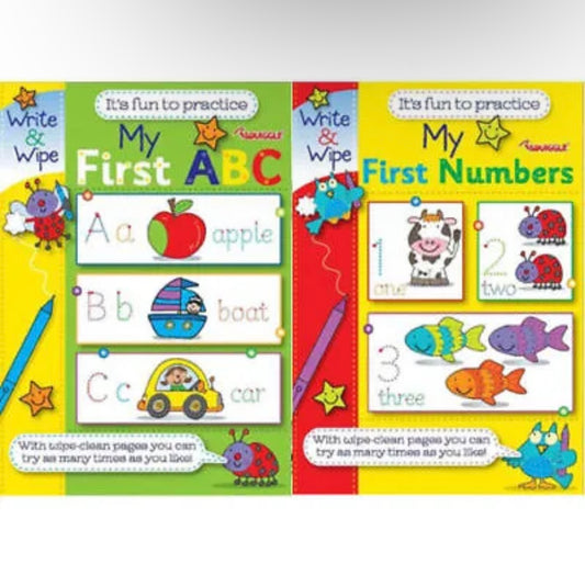 My First Numbers and Writing Books