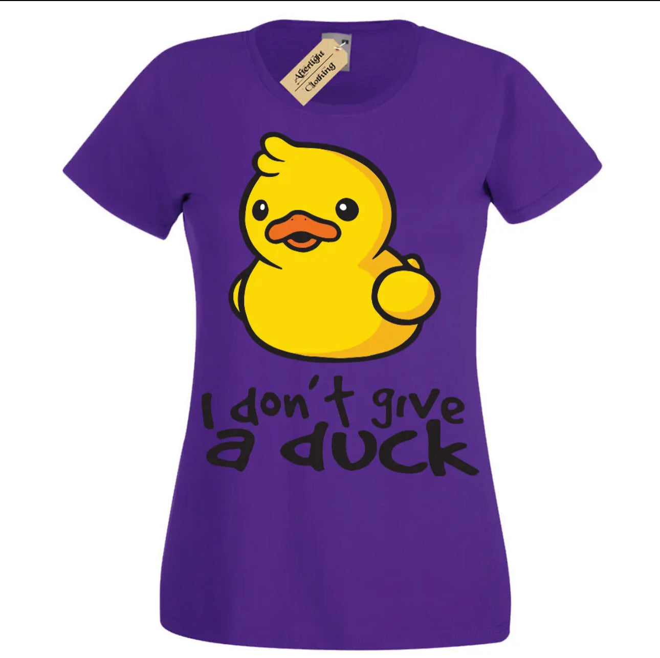 I don’t give a duck - women’s funny T-shirt