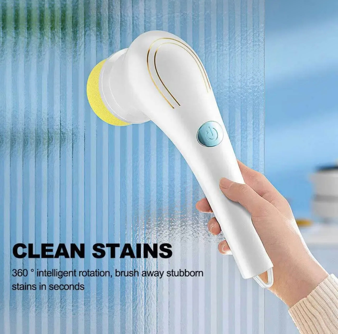 5-in-1 Rechargeable Scrubbing Brush