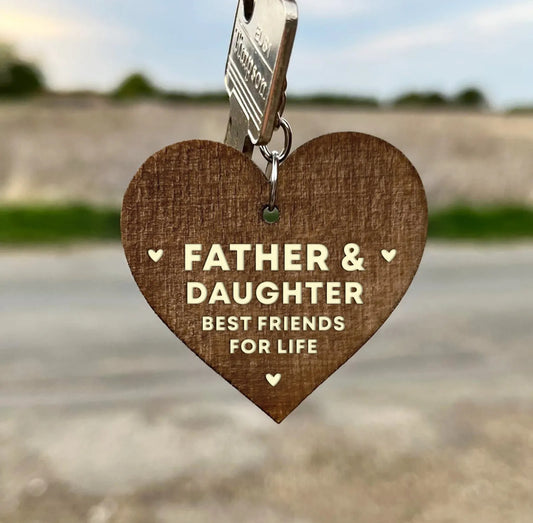 Father & Daughter Keyring