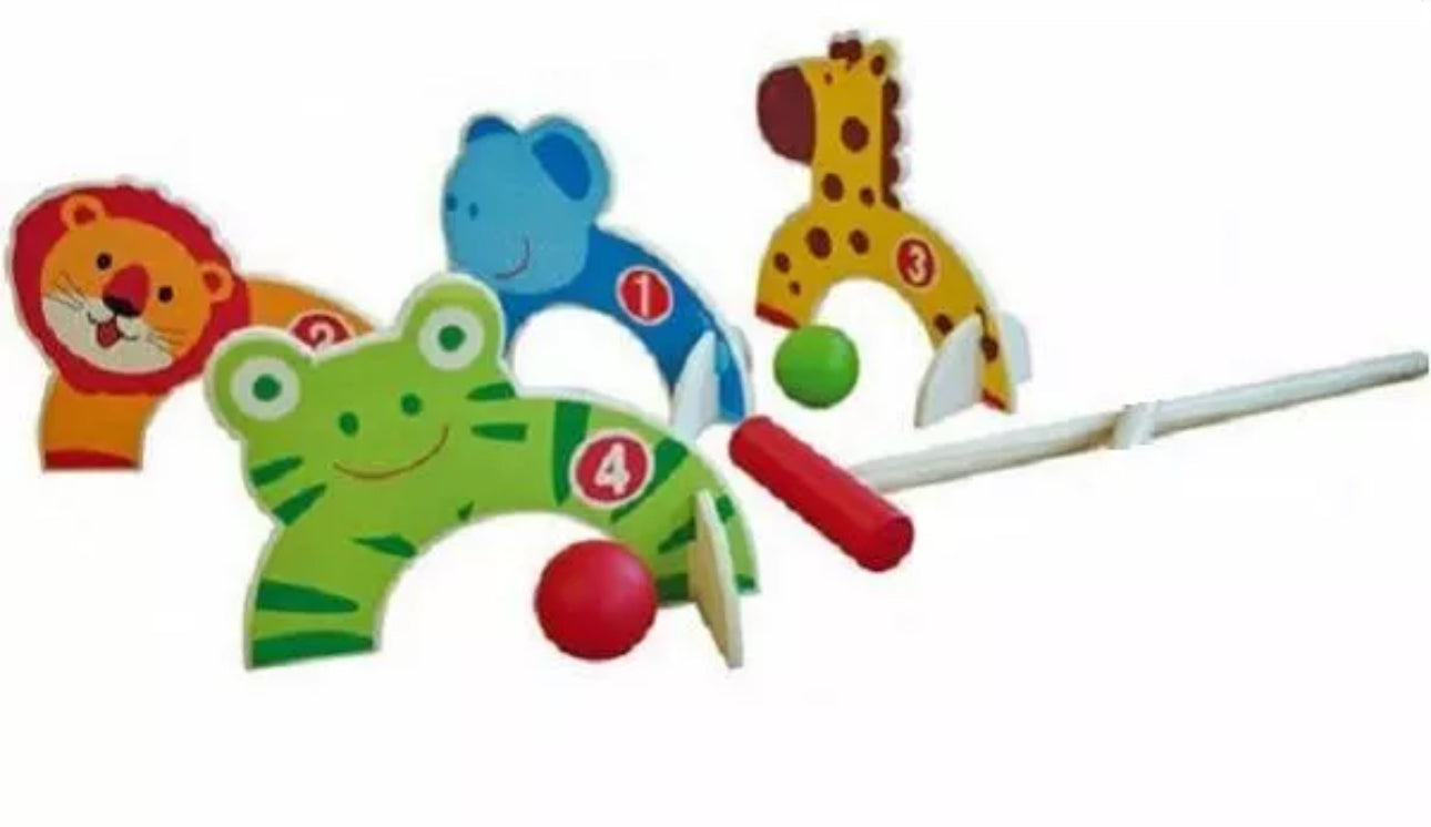 Animal Croquet Set