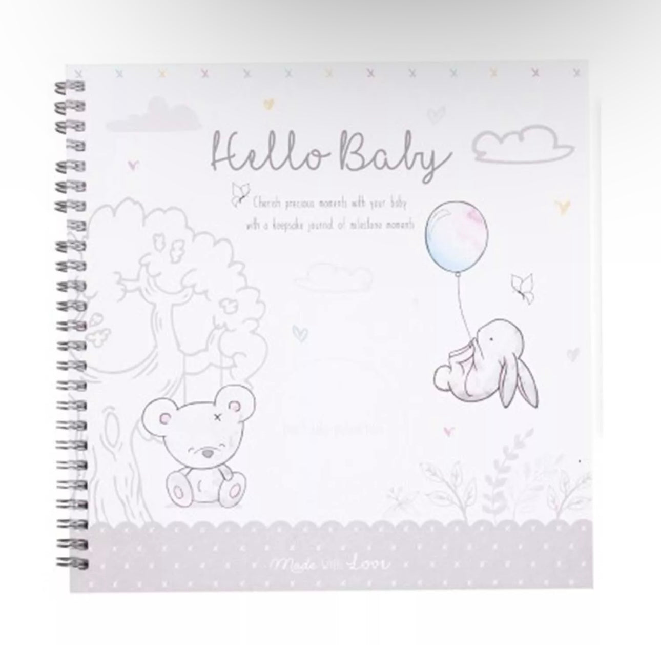 Hello Baby Keepsake Memory Book