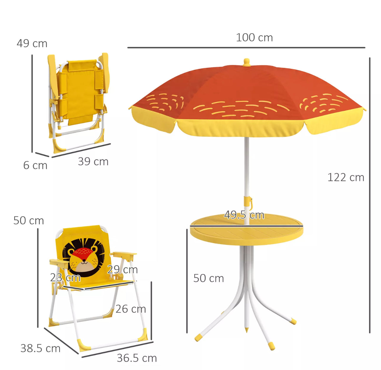 Animal Themed Children’s Bistro Set