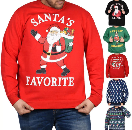 Men’s Christmas jumpers
