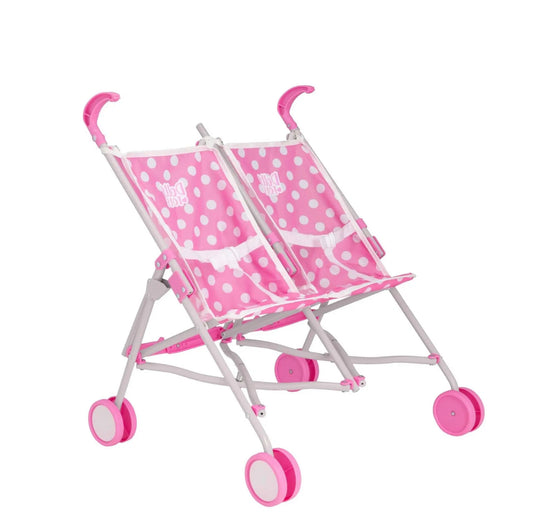 Double doll stroller