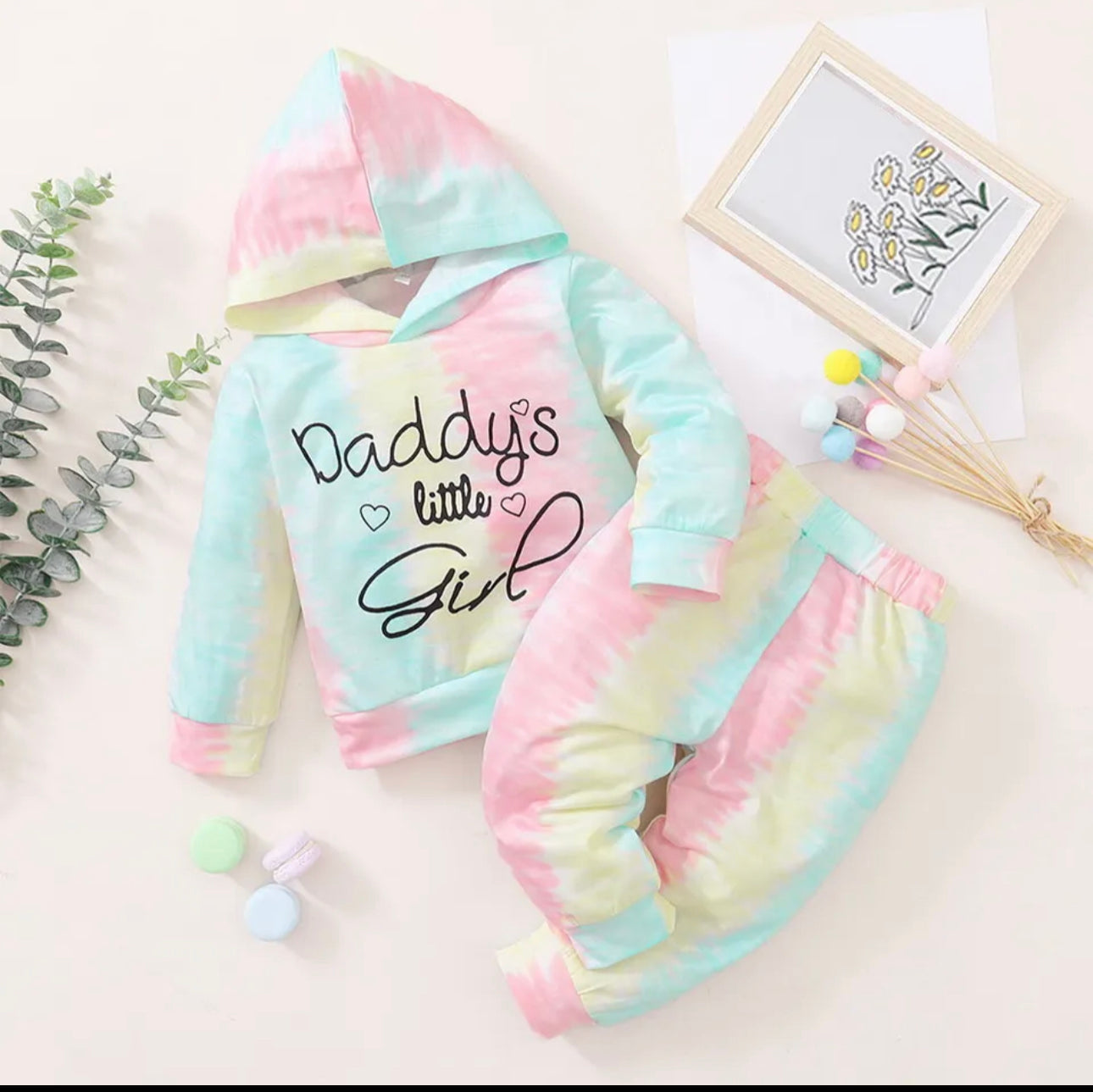 Daddy’s girl sweatshirt and joggers