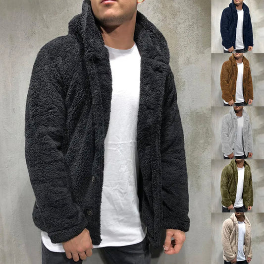 Men’s teddy fleece jacket