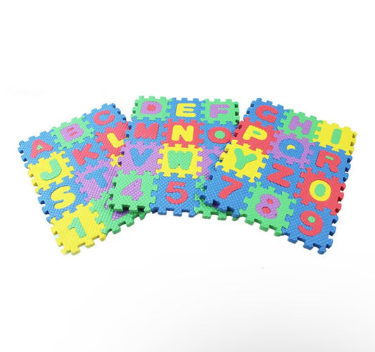 36 pc Baby Foam Alphabet Play Mats