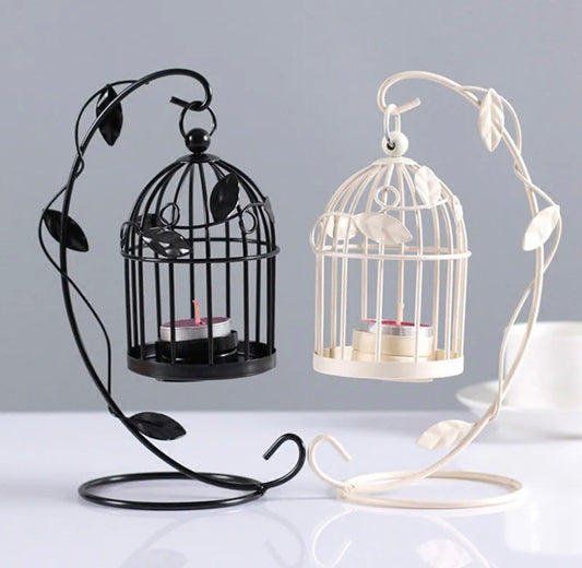 Vintage Decor Birdcage Candle holder