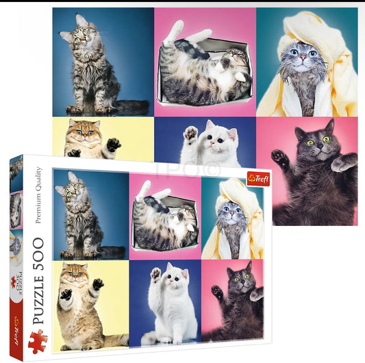 Cute Kittens 500pc Jigsaw Puzzle