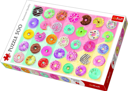 Doughnut 500pc Jigsaw Puzzle