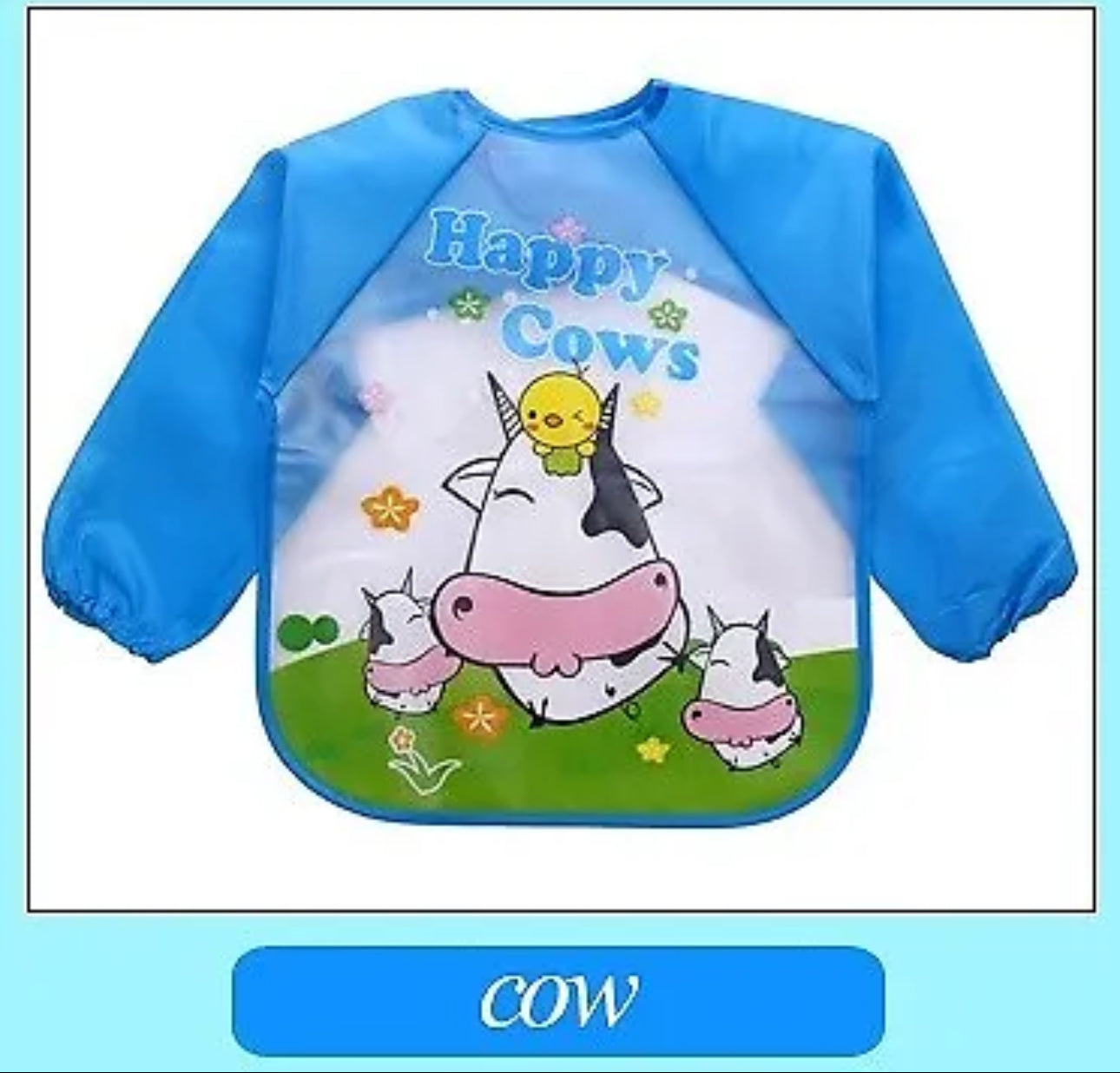 Children’s Waterproof Long Sleeve Bib/Apron