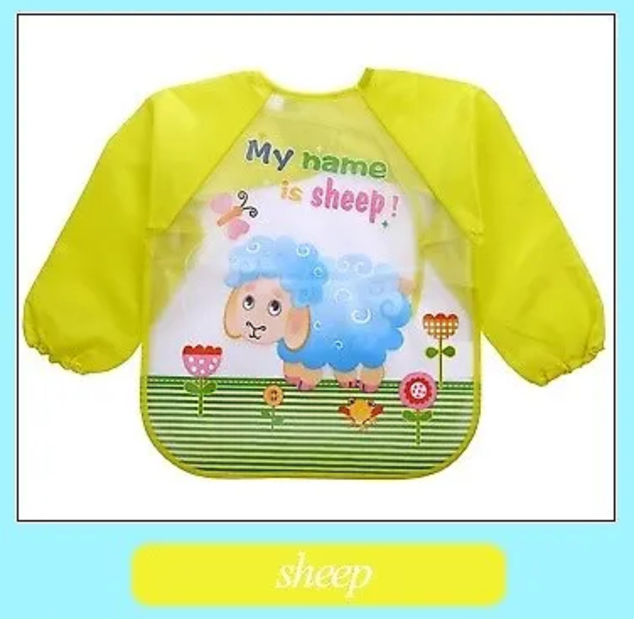 Children’s Waterproof Long Sleeve Bib/Apron