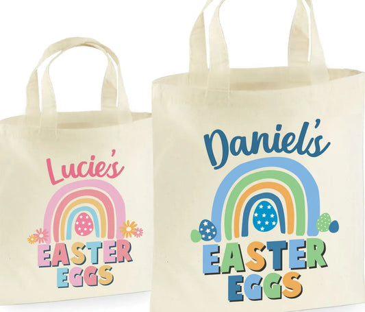 Personalised Easter Tote Bag