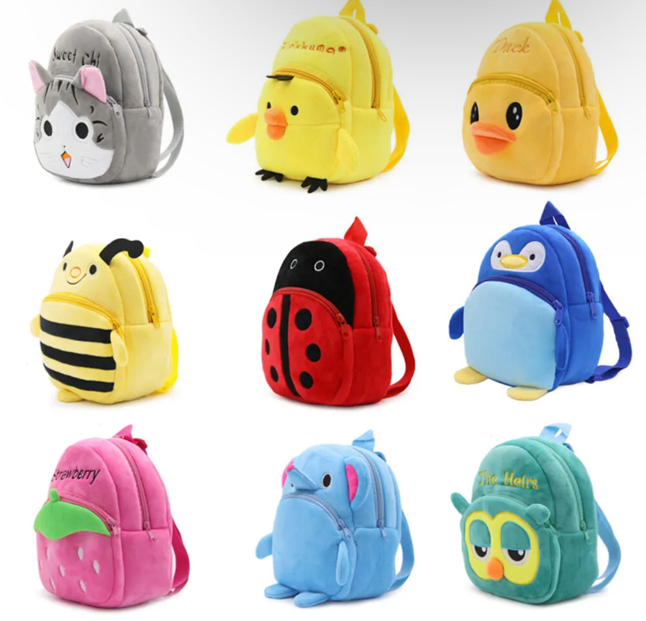 Children’s Plush Backpack