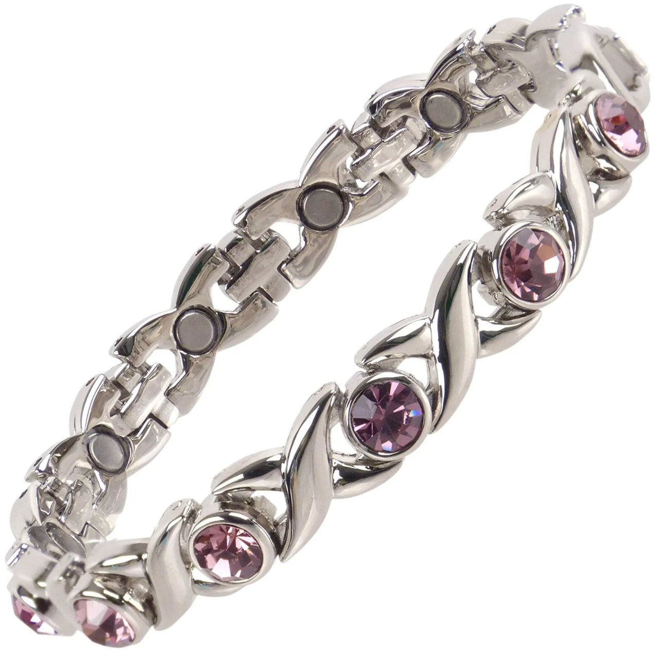 Ladies Copper Alloy Magnetic Therapy Bracelet