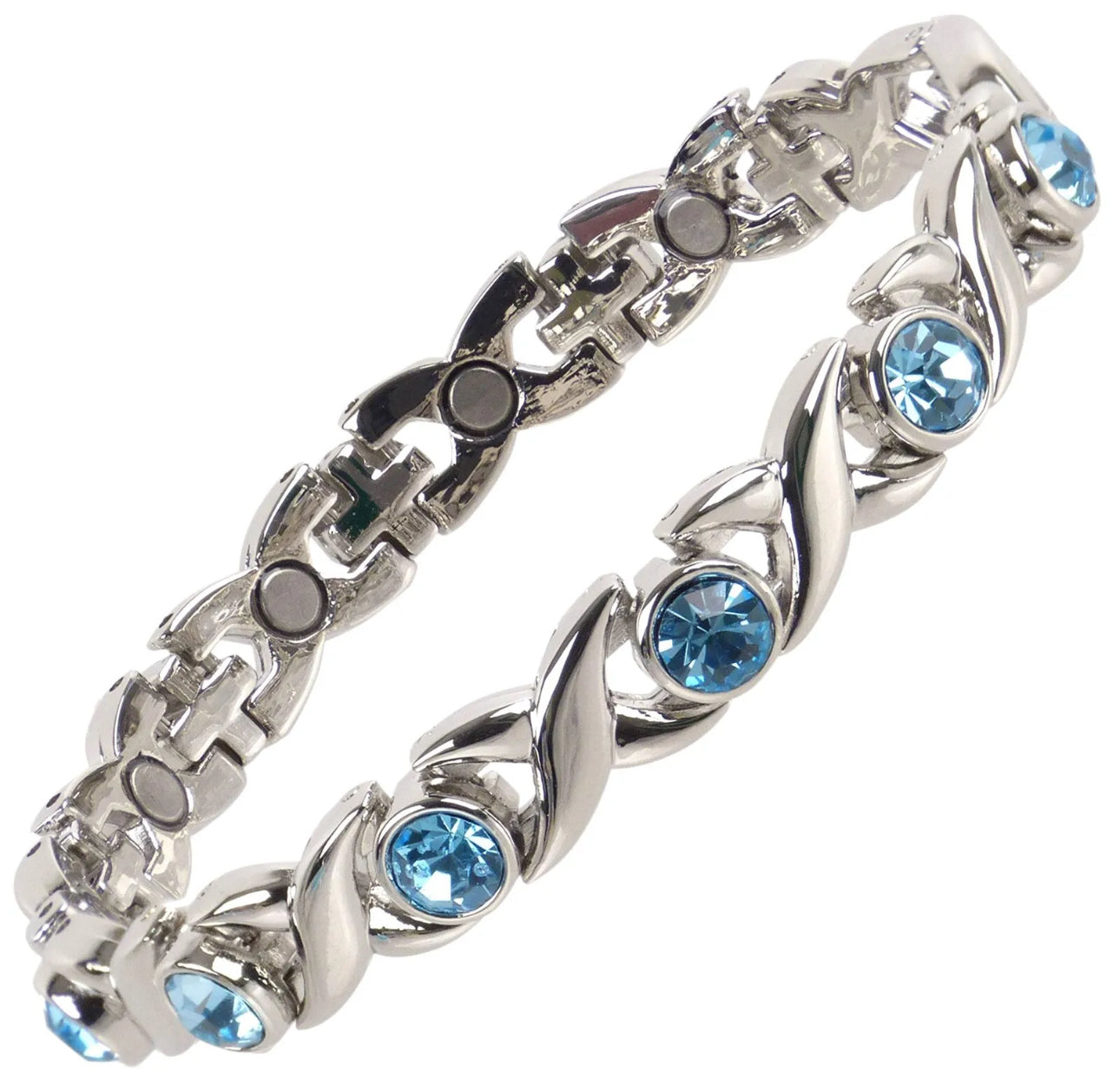 Ladies Copper Alloy Magnetic Therapy Bracelet