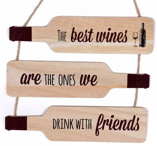 Wine and Friends sign