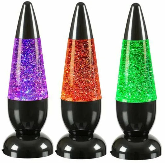 Colour Changing Glitter Lamp