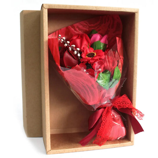 Boxed Soap Flower Bouquets