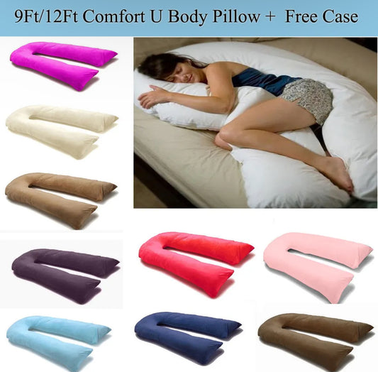 9ft/12ft U Shaped Maternity Support Pillow