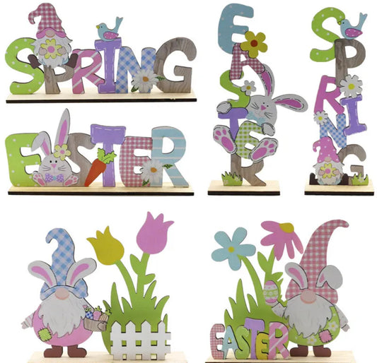 Wooden Easter Table Sign