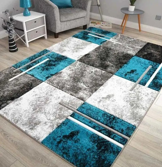 Thick Modern Square Rug