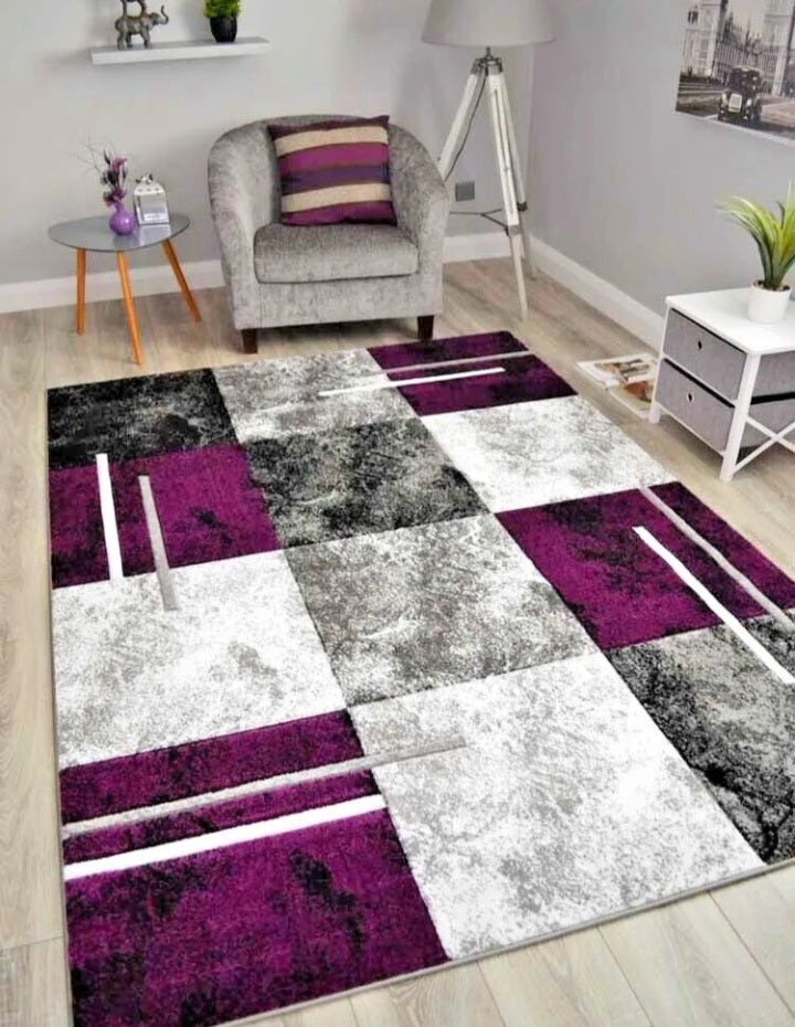 Thick Modern Square Rug