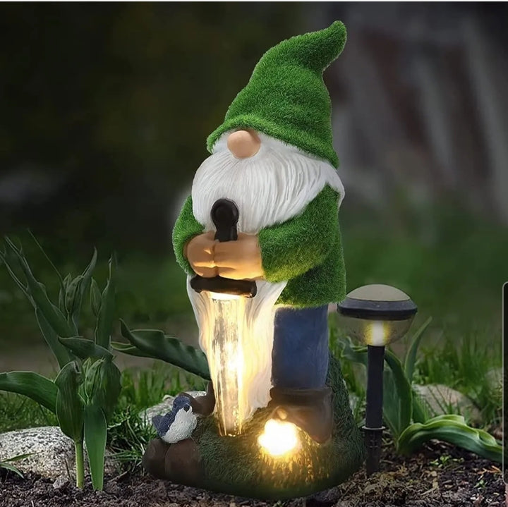 Solar Powered Knight Ornament