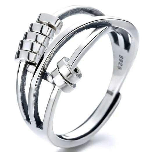 Silver Spinner Ring