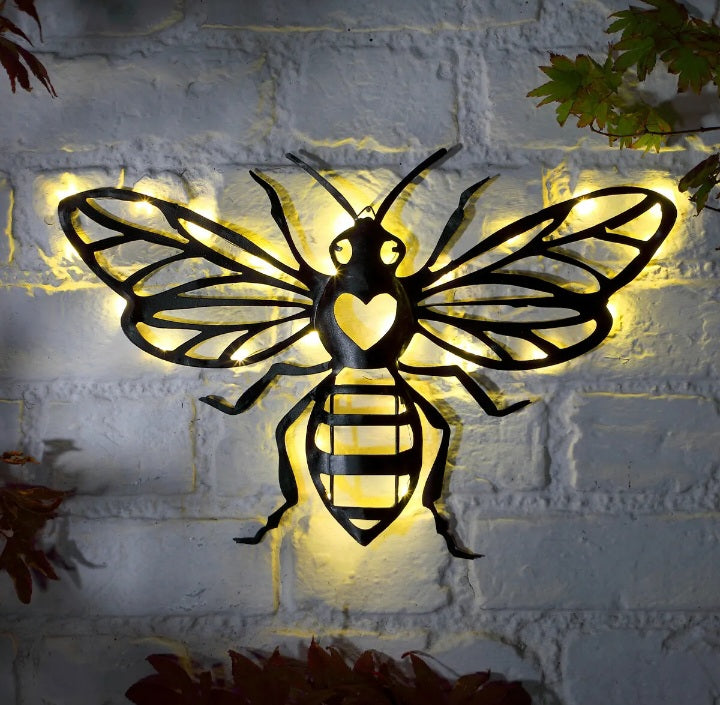 Solar Powered Bee Ornament