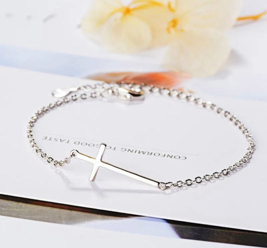 Cross Charm Bracelet