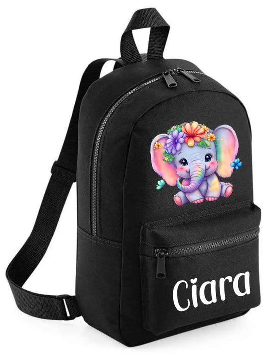 Personalised Elephant Backpack